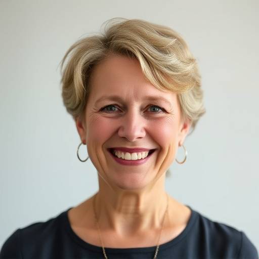 Headshot of Eleanor Vance, Founder and Artistic Director of Thespian Academy, smiling warmly.